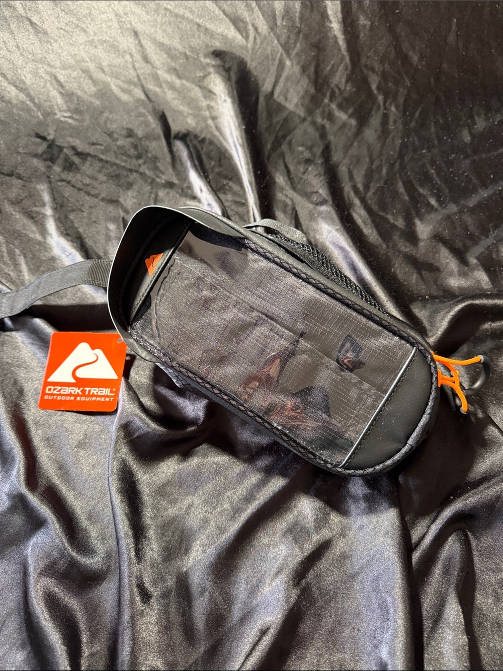 Ozark Trail Black Phone Holder & Bicycle Storage Bag
